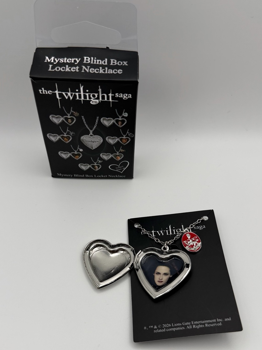Twilight Saga Mystery Blind Box Locket Necklace Bella Swan